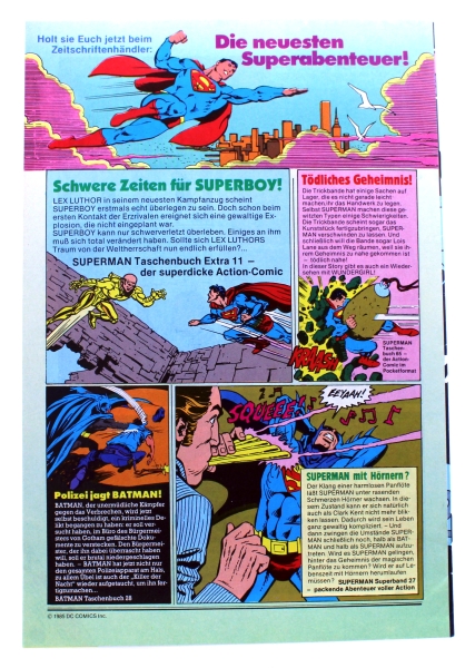 DC Comics Batman Comic Sonderheft Nr. 41 (1985) von Ehapa